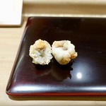 鮨みなと - ［2019/02］頭は揚げていただきます