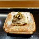 鮨みなと - ［2019/02］酒肴⑦ かます ニラペースト