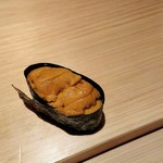 鮨 さかい - バフンウニ軍艦巻き