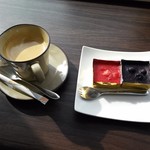 Serion Kafe - ブレンド　アイスで食べるケーキ