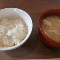 ゆうがた - ご飯とお味噌汁