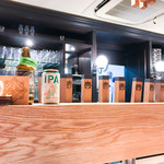 伊勢角屋麦酒 - カウンター席からの眺め