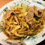 日高屋 - 肉野菜炒め単品