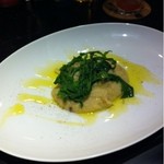 タケル クインディチ - そら豆のピュレとチコリのプーリア風