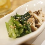 NIKUSYO taku ohira - ちんげんさいおひたし