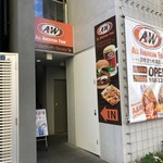 A&W - お店の入り口です