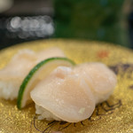 回転寿したかくら - 2019.2 たいらぎ（400円）平貝