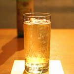 かわむら - Usquaebach Blended Malt Whisky のダブルのハイボール