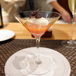 ARMONICO - サンデーランチ、モッツァレラチーズのムースと完熟トマトのジュレ