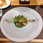 ARMONICO - サンデーランチ、津アジのカルパッチョサラダ仕立て