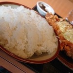 食堂 おたふく - お替わり大盛りにしてもらいました