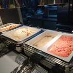 環亞機場貴賓室 臺灣 - ビュッフェコーナー 2019年2月