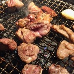 網焼きジンギスカン 羊肉酒場 悟大 - 特上肩ロース