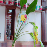 pizzeria felice - カラフルな店内