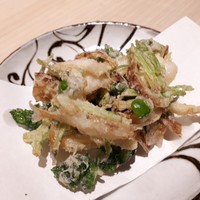 乃木坂 しん - 白魚のかき揚げ