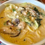 ジョリーパスタ - 牡蠣のクリームスープパスタ