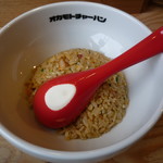 オカモト醤油ヌードル - 半チャーハン +210円