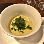 セルサルサーレ - 牡蠣と若布のスープ