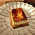 セルサルサーレ - フォアグラのブリュレとエスプレッソの食パン