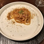 セルサルサーレ - 発酵した白魚と白菜のリングイネ