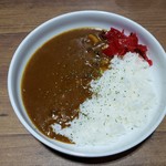 夢創館倶楽部 - カレーライス(550円)です。