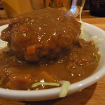 飲食笑商何屋ねこ膳 - 【2011.11　初訪】　カレーがけコロッケ？　美味し！
