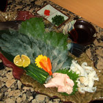 旬彩鈴吉 - カワハギのお造り