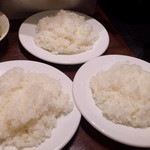 いきなりステーキ - 大ﾗｲｽ 3皿