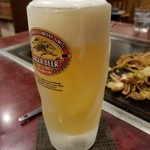 田の久 - ビール 450円