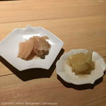 すし ふくづか - ガリ3種類