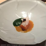 すし ふくづか - 長野信州サーモンの昆布しめ