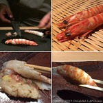 すし ふくづか - 車海老にぎり