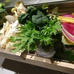 Shabu Shabu Retasu Susu Kinoten - 野菜盛り合せ