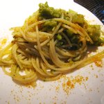 インカメラ コン テラッツァ - ('11/11)ブロッコリーとからすみのペペロンチーノ