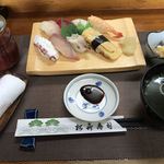 Matsuki Zushi - にぎり寿司定食＝１２００円 税別