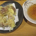 一番鳥 - 椎茸天ぷら