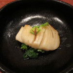 蓬左茶寮 - たいら貝の辛子和え