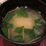蓬左茶寮 - 蜆味噌汁
