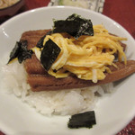 蓬左茶寮 - 〆ご飯② 煮穴子