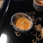 瓢亭 本店 - 単なる海鼠腸ではなく、ほんのり出汁で割ってありますな！