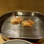 てんぷら 深町 - 海老の頭