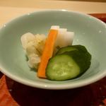 てんぷら 深町 - 香の物