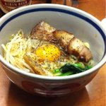 麺友 一誠 - 皮入りまぜそば