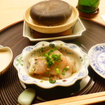 懐石料理 桝田 - 河豚の石焼