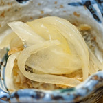 旬魚たつみ - 先付　　鯵の南蛮漬け