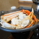 旬魚たつみ - 浜坂産 松葉蟹の鉄板焼