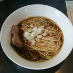 Menyaseiunshi - 限定 3年熟成トコブシキモ正油らぁ麺(かけ)