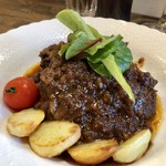 ナガタ店 - 群馬県産特選厚切り豚ロースの赤ワイン煮