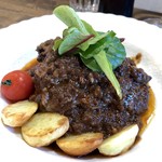 ナガタ店 - 群馬県産特選厚切り豚ロースの赤ワイン煮