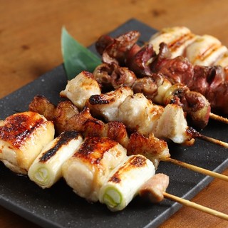 Specialty Yakitori (grilled chicken skewers)! !